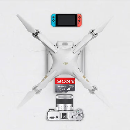 SONY SD Memory Card Extreme Micro Mini SD Card 1TB 512GB128GB 256GB 32GB 64GB U3 A2 TF Flash Cards for Xiaomi Phone Camera PC