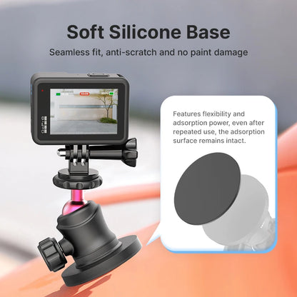 Ulanzi C029 Magnetic Tripod Ball Head Cloud Terrace for Gopro 7 8 9 10 11 12 Smartphone Action Camera Base Mount