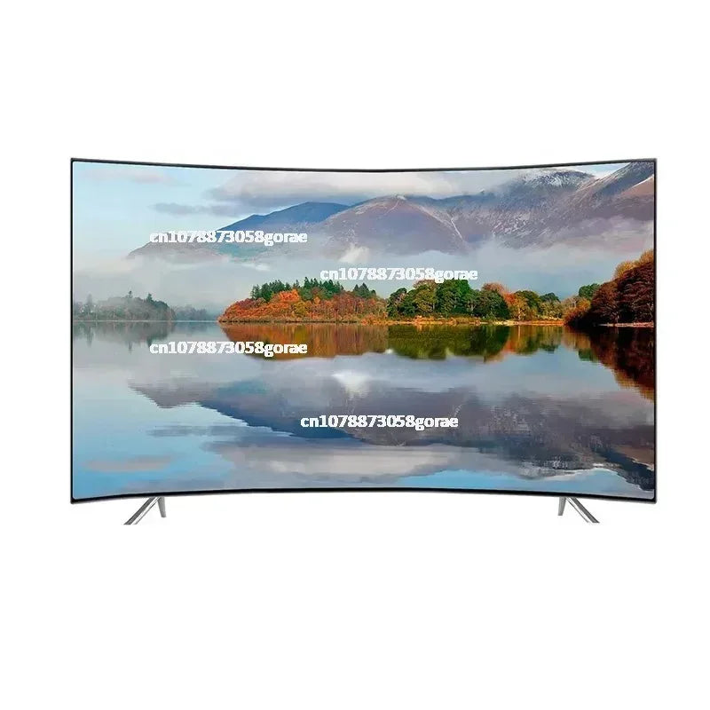 New 55 Curved TV 4K Ultra High Definition LED TV Wifi USB Video Fashion Design 55 Inch TV 4K