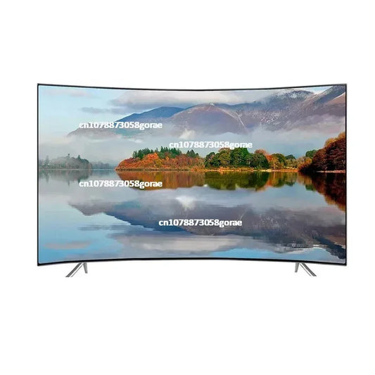 New 55 Curved TV 4K Ultra High Definition LED TV Wifi USB Video Fashion Design 55 Inch TV 4K