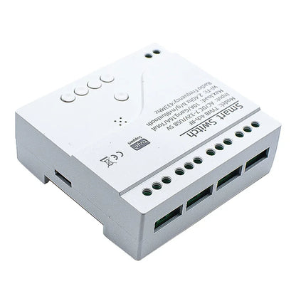 Tuya Smart Home 4CH Relay Module AC/DC 7-32V AC 220V 10A Wifi Switch 4 Channels RF433 Receiver Work With Vioce Alexa Google Home