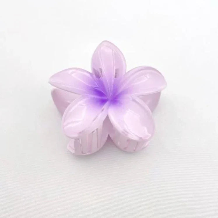 New Flower Shape Hair Claw Clips for Women Girls Barrette Crab Claw Clip Ponytail Hairpins Bath Beach Headwear Hair Accessories