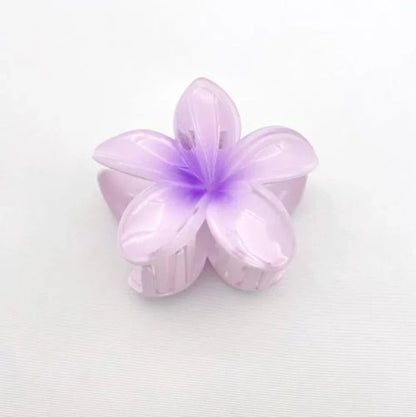 New Flower Shape Hair Claw Clips for Women Girls Barrette Crab Claw Clip Ponytail Hairpins Bath Beach Headwear Hair Accessories