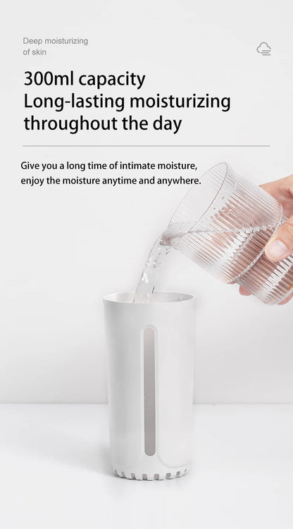 Wireless Car Air Humidifier Portable 300ML or USB Diffuser Mist Maker for Home Bedroom with RGB LED Colorful Lights