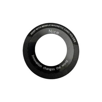 1pc Universal Magnetic Metal Ring Plate Sticker Wireless Charger Adapter for Magsafe Magnet Car Phone Holder Support