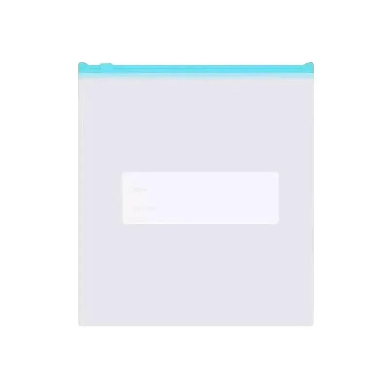 Multiple Sizes Kitchen Supplies Transparent and Visible Thick and Durable Sealing Bag for Food Eco-friendly Cling Bag Zip Bags