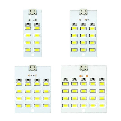 10PCS 5730 Smd 5V 430mA~470mA White Mirco Usb 5730 LED lighting Panel USB Mobile light Emergency Light Night Light