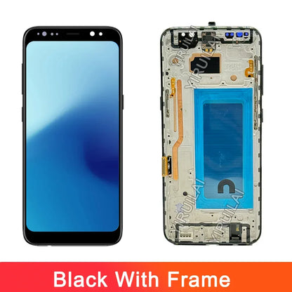 TFT Screen For Samsung Galaxy S8 LCD With Frame G950F G950U Touch Screen Repairment Parts Assembly Display Without Fingerprints