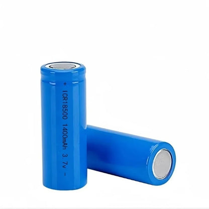 3.7V 18500 rechargeable lithium battery 1400mAh rechargeable battery flashlight strong lighting power tool battery