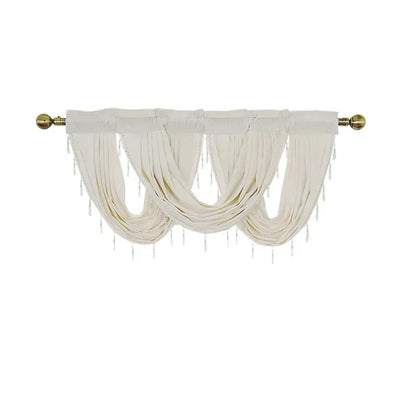 Velvet Valance Small Curtain for LivingRoom Bedroom Kitchen  Hotel Hall Luxury Home Decoration High Quality Fabric Partition