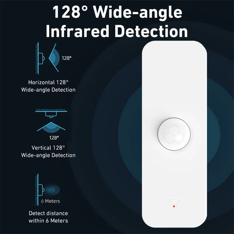 WiFi Zigbee PIR Motion Sensor Smart Home Human Body Infrared Detector Security Smart Life Works With Alexa Google Home