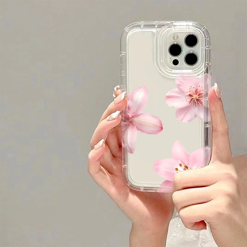 Pretty Pink Sakura Flower Case For Xiaomi 12T 13T 14 13 12 Pro 10 11 Lite 5G NE POCO X6 X5 X4 GT X3 NFC F3 F4 F5 F6 Pro M5S Capa