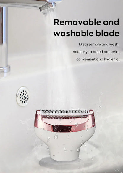 4 in 1 Electric Epilator Bikini Eyebrow Nose Women Lady Facial Hair Removal Trimmer Face Body Painless Female Shaver Depilator