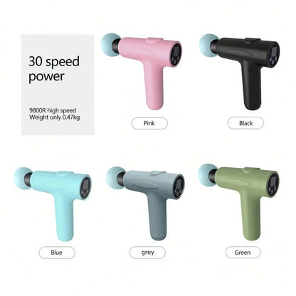 2026 1PC Customized Powerful Fascia Gun Full Body Massager to Release Muscle, Same as the Celebrity Model USB-Powered