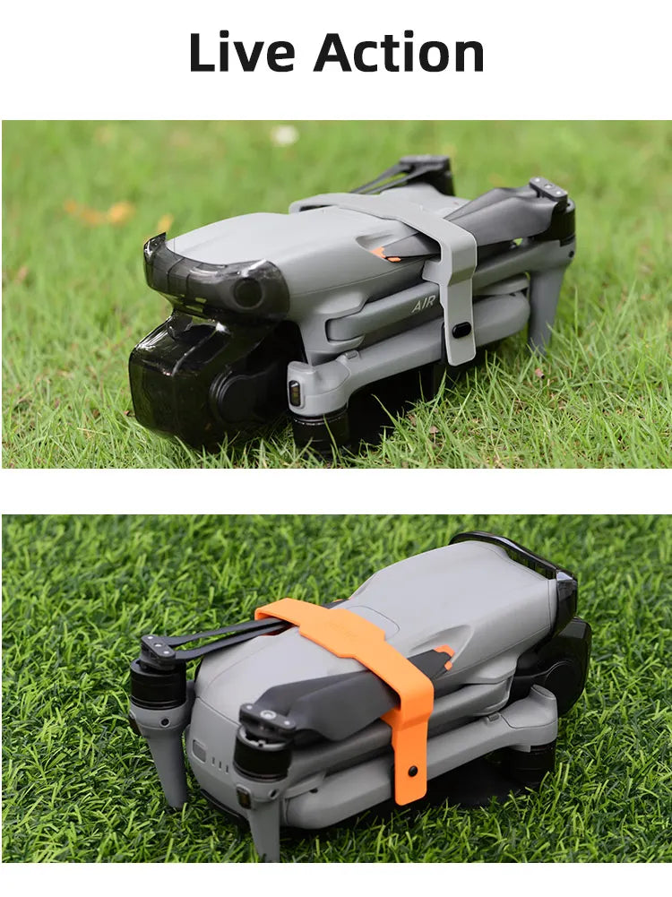 Propeller Holder Fixed for DJI Air 3/Air 3S Drone Stabilizers Protector Props Fixed Mount Guard Silicone & ABS Base Accessories