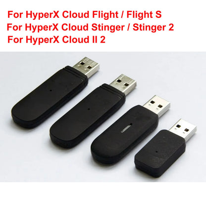 USB Receiver for Kingston HyperX Cloud Flight / Flight S / Stinger / Stinger 2 / Cloud Ⅱ / Cloud Ⅲ / Cloud Core Wireless Headset