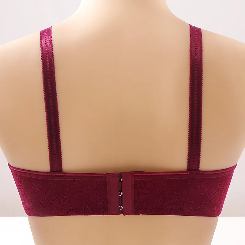 Female 36-42 BC Bra for Women Brassiere Sexy Lingerie Underwear Bralette Seamless Comfortable Plus Size Gathered Bras Underwear