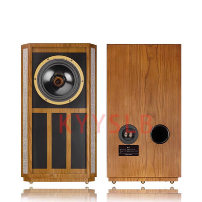 300W 8 Inch Bookshelf Speakers Coaxial Sound Audio Fever Hifi Home Theater System Music Wooden Sound Equipment Passive Speaker