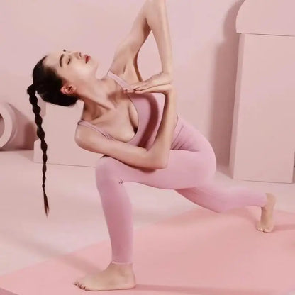 10MM Non-Slip Athletic Yoga Mat for Home Training, Pilates and Gymnastics