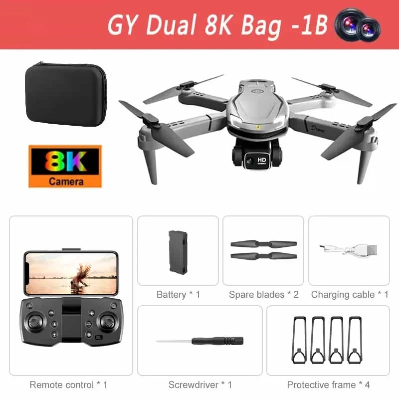 MIJIA V88 Drone 8K 5G GPS Professional HD Aerial Photography Remote Control Aircraft HD Dual Camera Quadcopter Toy UAV