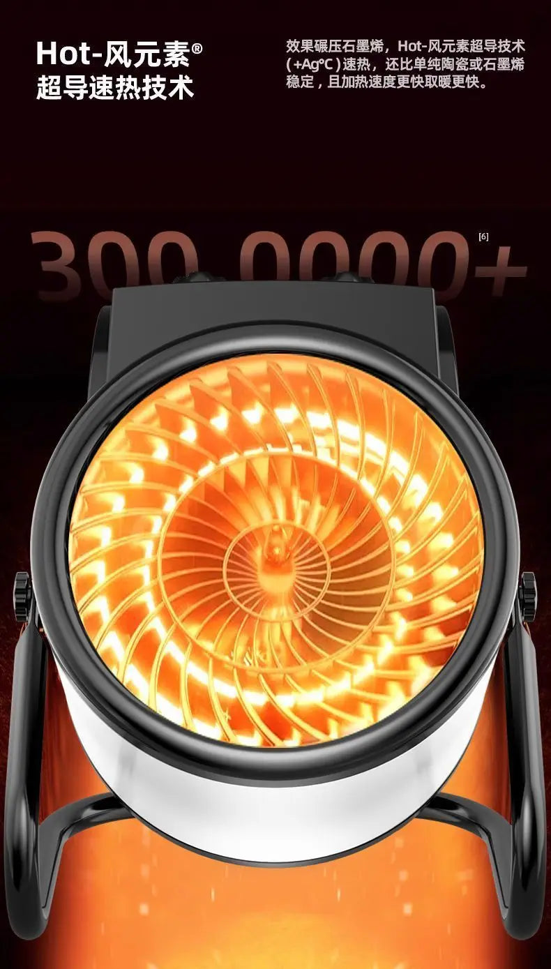 220V Graphene Heater, Household Heater, High-power Electric Heater, Quick Heating, Large-area Industrial Small Steel Cannon