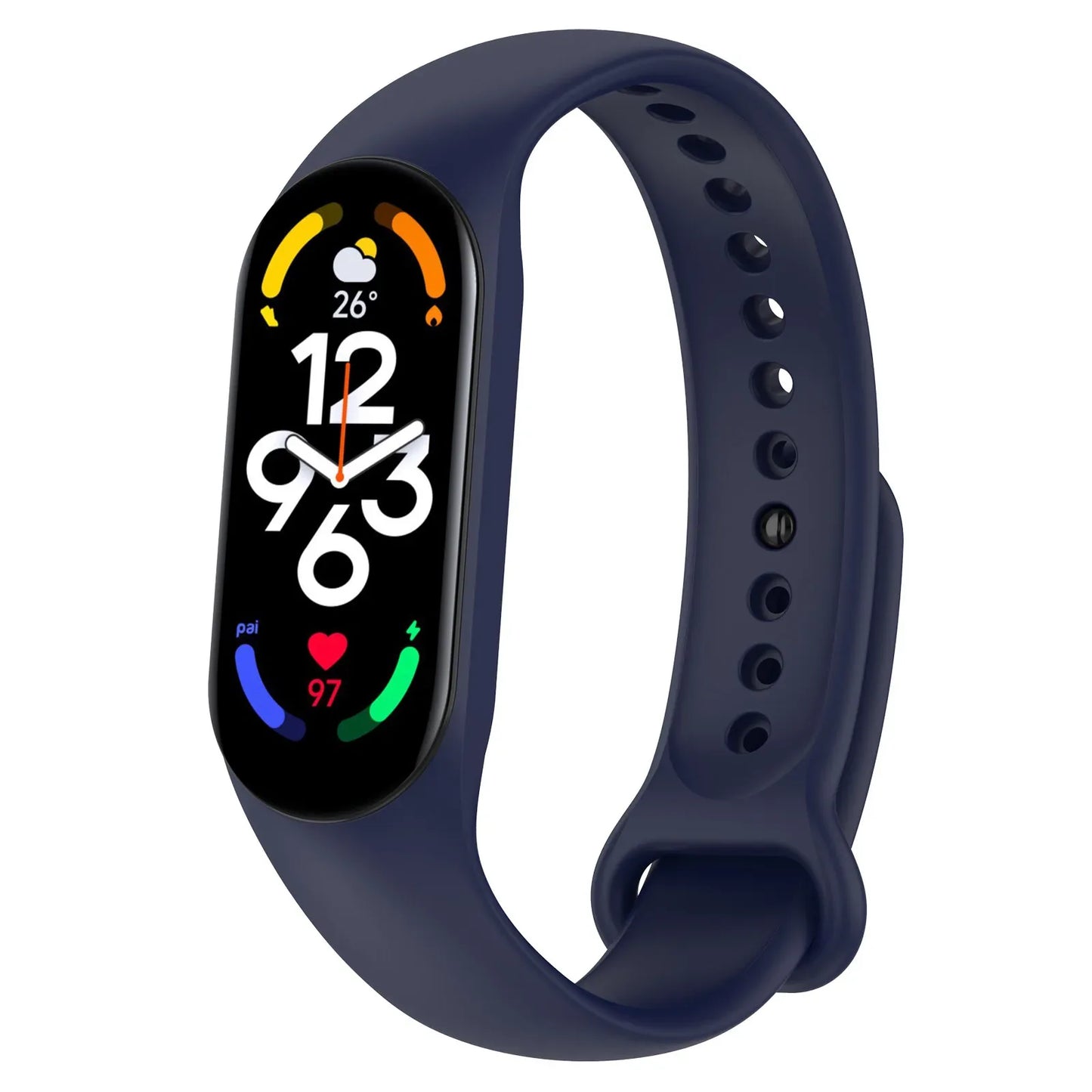 NEW 2022 Watch Strap for Xiaomi Mi Band 7 Wristband Silicone Bracelet Wrist Straps MiBand band7 Smartwatch Accessories