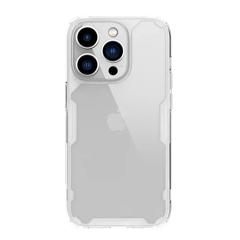 Nillkin for iPhone 17 Pro Max 16 Pro Max 15 Pro  14 13 iPhone series TPU+PC Silicone Soft Transparent Phone Back Cover
