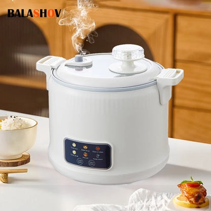 1.8L Micro Pressure Rice Cooker for 1-2 People, Multifunctional Household Hot Pot, Porridge, Soup, Electric Rice Cooker 220V