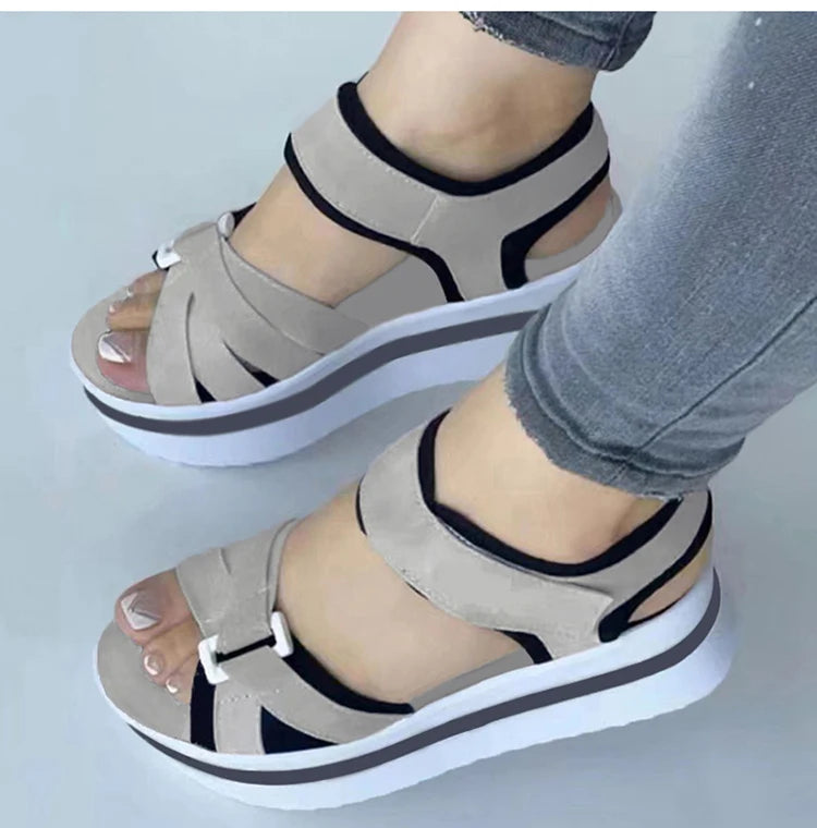 Shoes Sandals Women Summer Fashion Wedge Women Shoe Casual Women's Sandals Plus Size Elegant Female Sandal Women Footwear