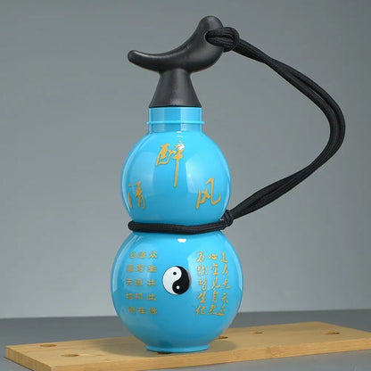 750ml Gourd Water Bottle Large Capacity Outdoors Leak-proof Water Sports Bottle King Wukong Drinking Cup Accessories