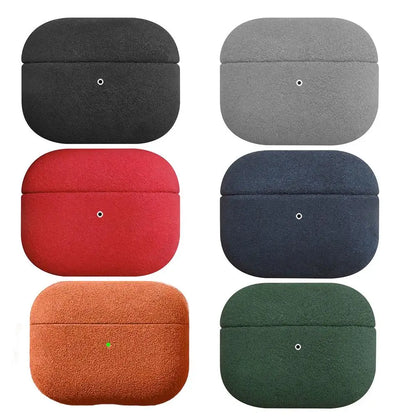 Suede Case For AirPods Pro 3 Luxury Protective Case Full Cover Anti-drop Scratchproof Bluetooth Earphone Accessories