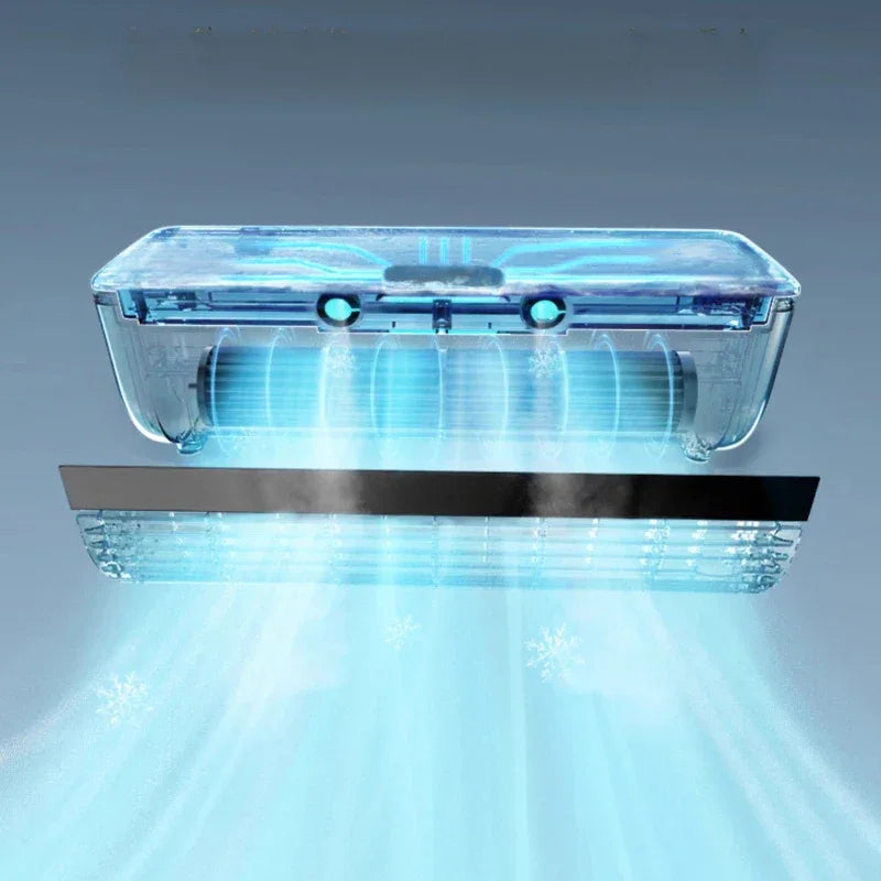 Kitchen Semiconductor Cooler Instant 30s Ice Mist Spray Oil-Resistant Table Mount Commercial Portable AC No-Installation Chiller