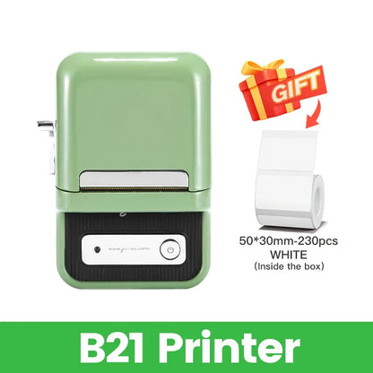 Niimbot B21 B1 Mini Portable Thermal Label Printer Office Supplies Adhesive Sticker Printers Maker Without Ink For Phone