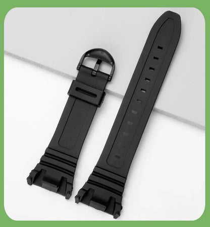 Silicone Sports Watch Band for Casio 3239 W-96H-1A W-96H-1B W-96H-2A W-96H-3A W-96H-4A2 W-96H-4A W-96H-9A Electronic Watch Strap