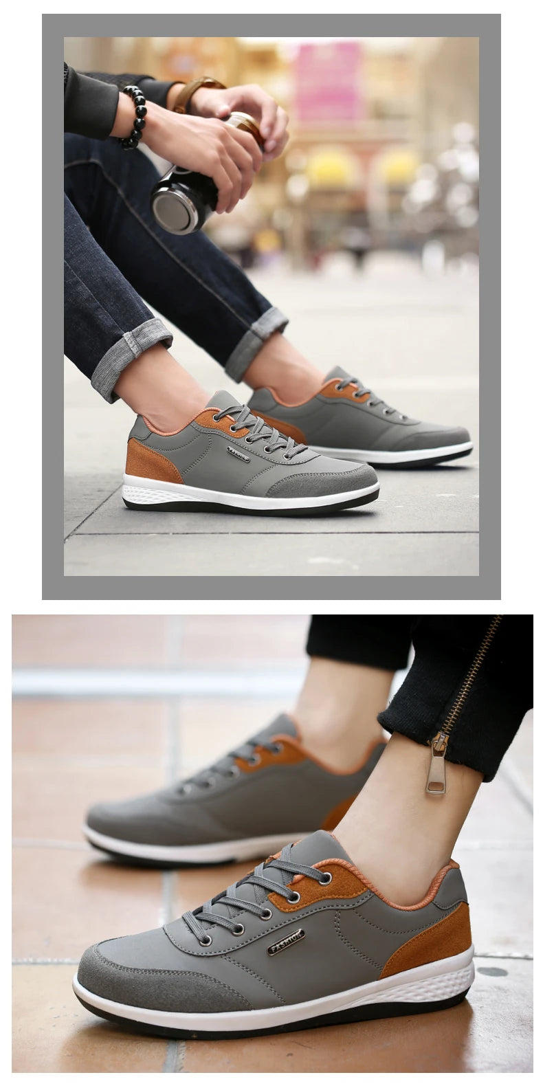 Men's Light Loafers Slip-On Casual Shoes Comfortable Walking Luxury Brand Male Business Driving Footwear Sneakers