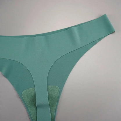 7 PCS/Set Fast Send Seamless Thong Women G String Sexy Ice Silk Panty Female Underwear Fitness Panties Plus Size