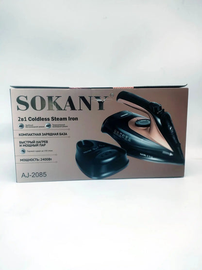 Handheld Electric Iron Cordless Steam Ironing Machine Wireless with Base Electric Iron