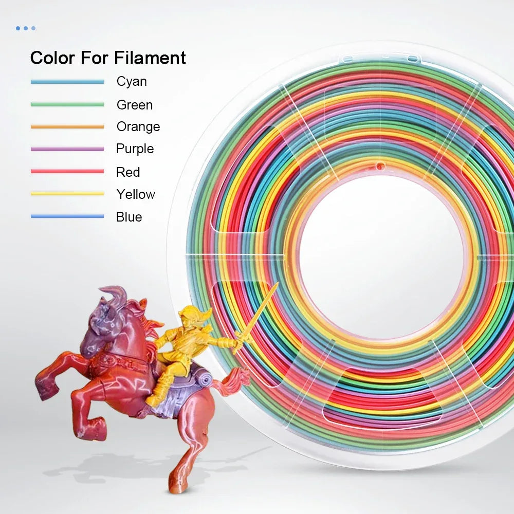 JAYO 3D Filament PLA 8Rolls 10Rolls 175mm 3D printing no bubbles no drawing smooth multiple colors optional 11kg for 3D printing