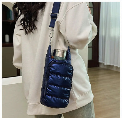 Autumn Winter Water Bottle Bag Thickened Thermal Water Bottle Cover Outdoor Sports Portable Water Bottle SleeveChristmas Gifts