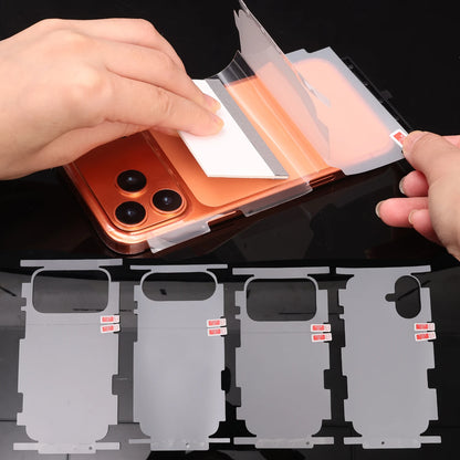 For Apple iPhone 17 16 Pro Max 17 Air 17Pro Wrap Side Edge Back Protector Scratch Autorepair Matte/HD Soft TPU Hydrogel Film
