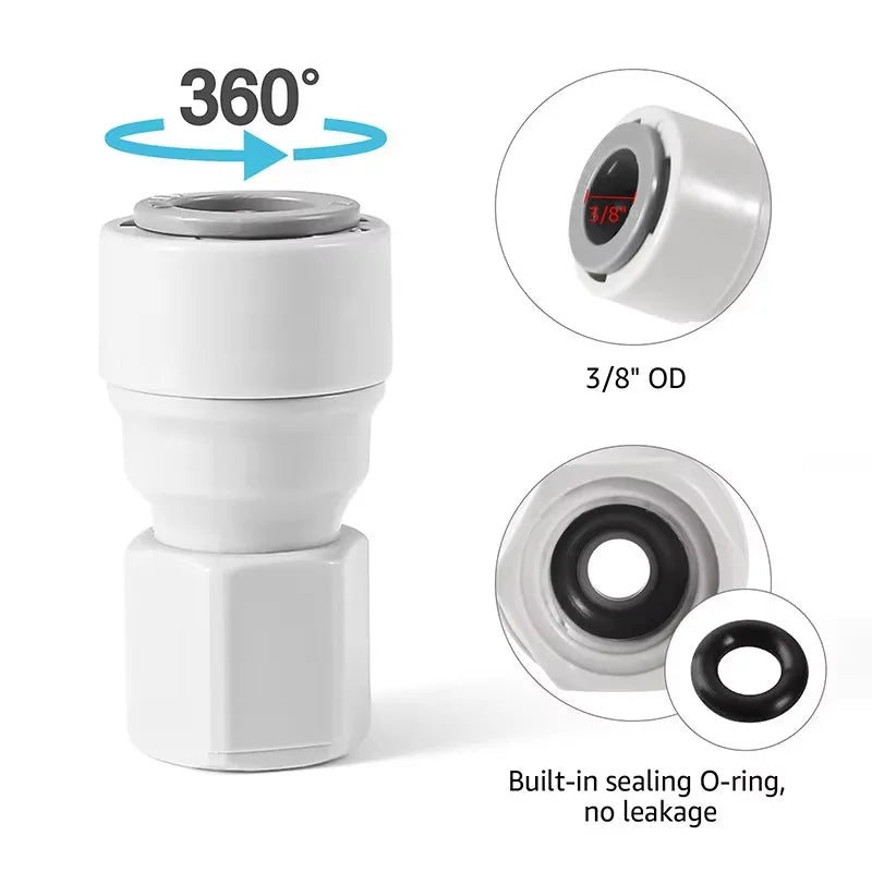 Push-fit Ball Lock Beer Line Assembly, Picnic Beer Tap Faucet with 60cm Hose,Quick Joint Connection Homebrew Beer Soda Dispenser