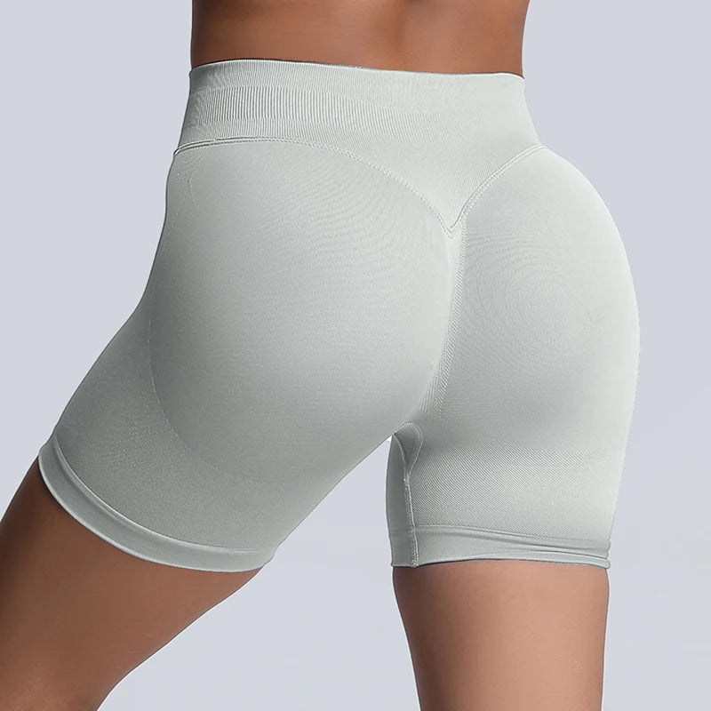 Impact Shorts Women High Waist Hip Lifting Yoga Short Fitness Seamless Elastic Workout Wear Woman Yoga Shorts Gym Female