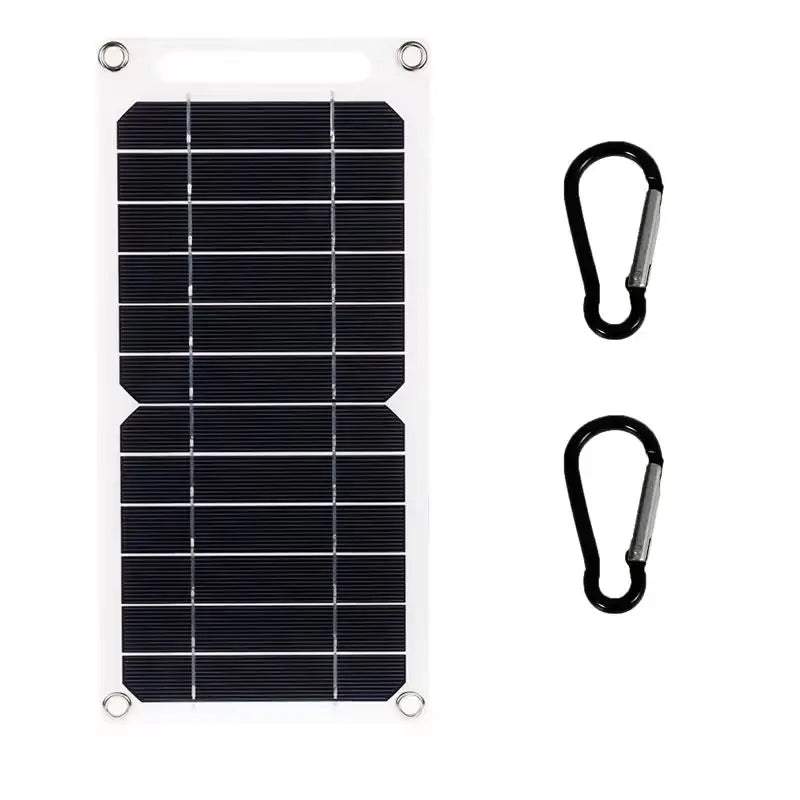5W 35W 6.8V Portable Waterproof Solar Panel USB Charger for Camping Hiking Phone Battery Bank Mobile Charging