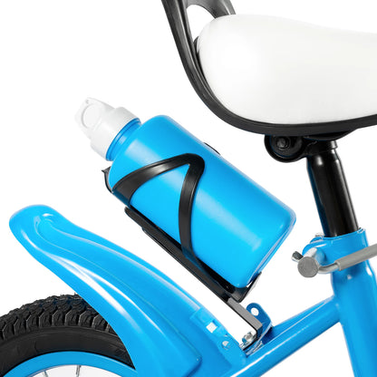 Children Bike Boys Girls Toddler Bicycle Adjustable Height Kid Bicycle with Basket for 2-4 Years Old Blue / Red / Yellow