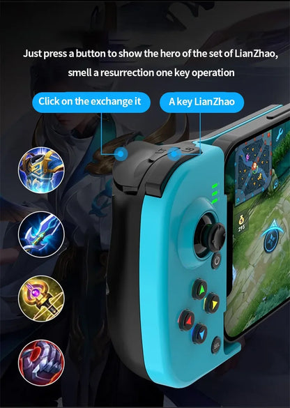 D3 Wireless Bluetooth Stretchable Gamepad For Mobile Phone Android IOS Devices Retractable Joystick for PC Video Game Controller