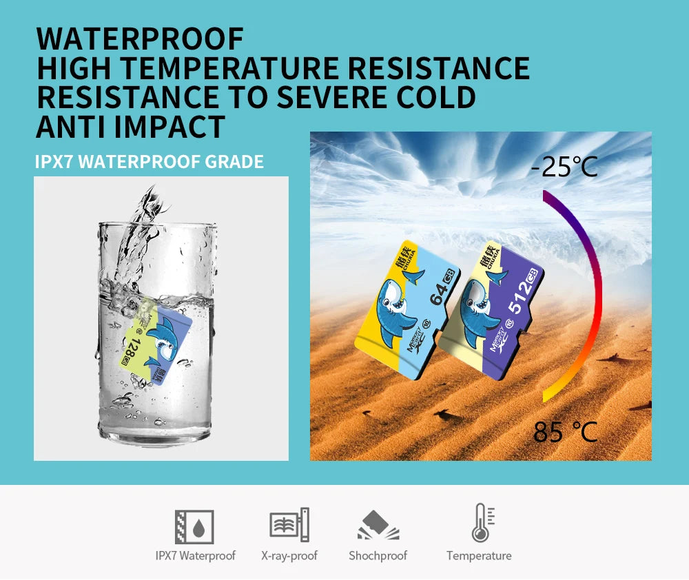 10PCS TF Card Class10 128GB 256GB Memory Card A2 U3 32GB 64GB 16G SD Card 8G 4GB 2GB Flash Micro Memory Card for Digital Devices