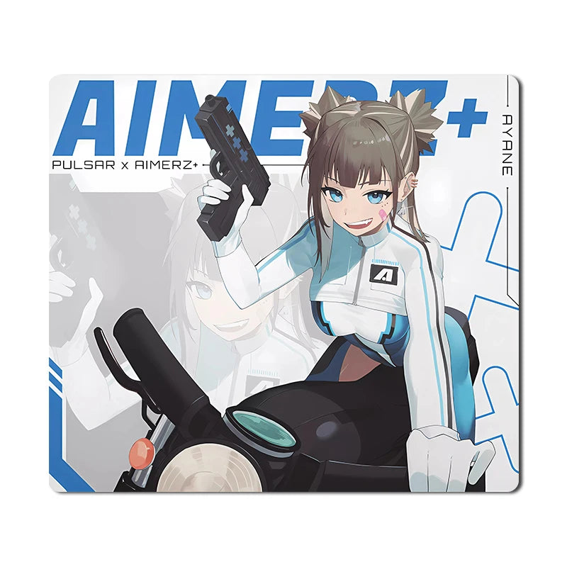 Skypad SORA YUME Glass Gaming Mouse Pad 260x210mm Smooth Frosted Surface Customize Mat FPS Office Esports Game Glass Mouse Pads