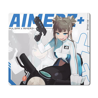 Skypad SORA YUME Glass Gaming Mouse Pad 260x210mm Smooth Frosted Surface Customize Mat FPS Office Esports Game Glass Mouse Pads