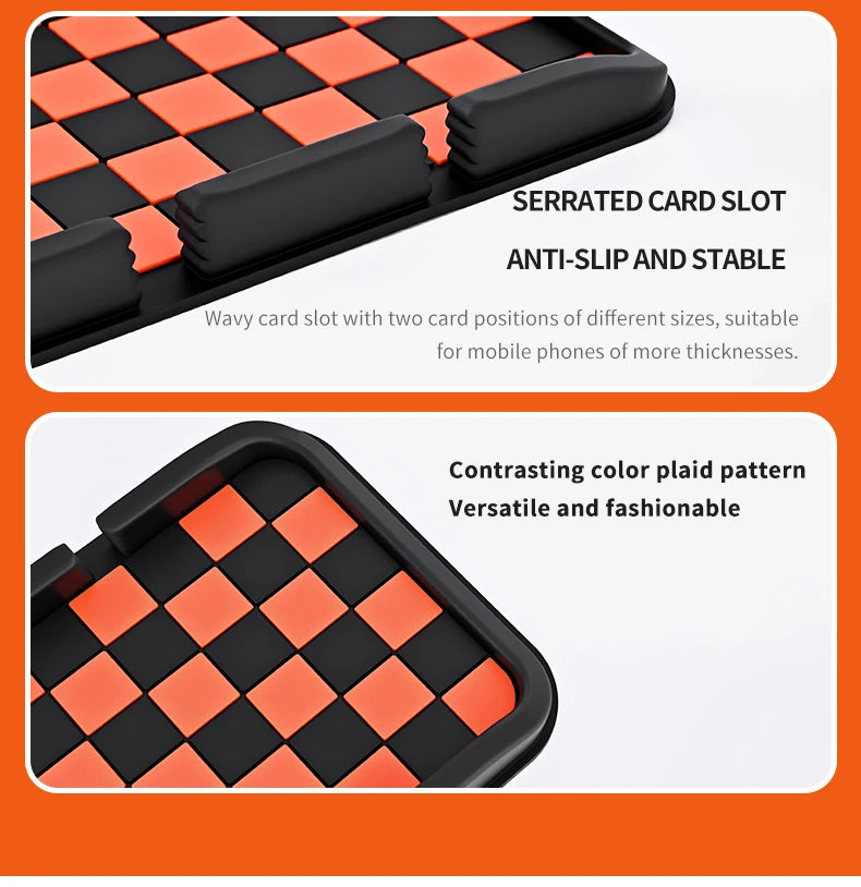 Car Phone Holder, Multifunctional, Dashboard Anti-Slip Mat, Navigation Stand, Parking Number Plate