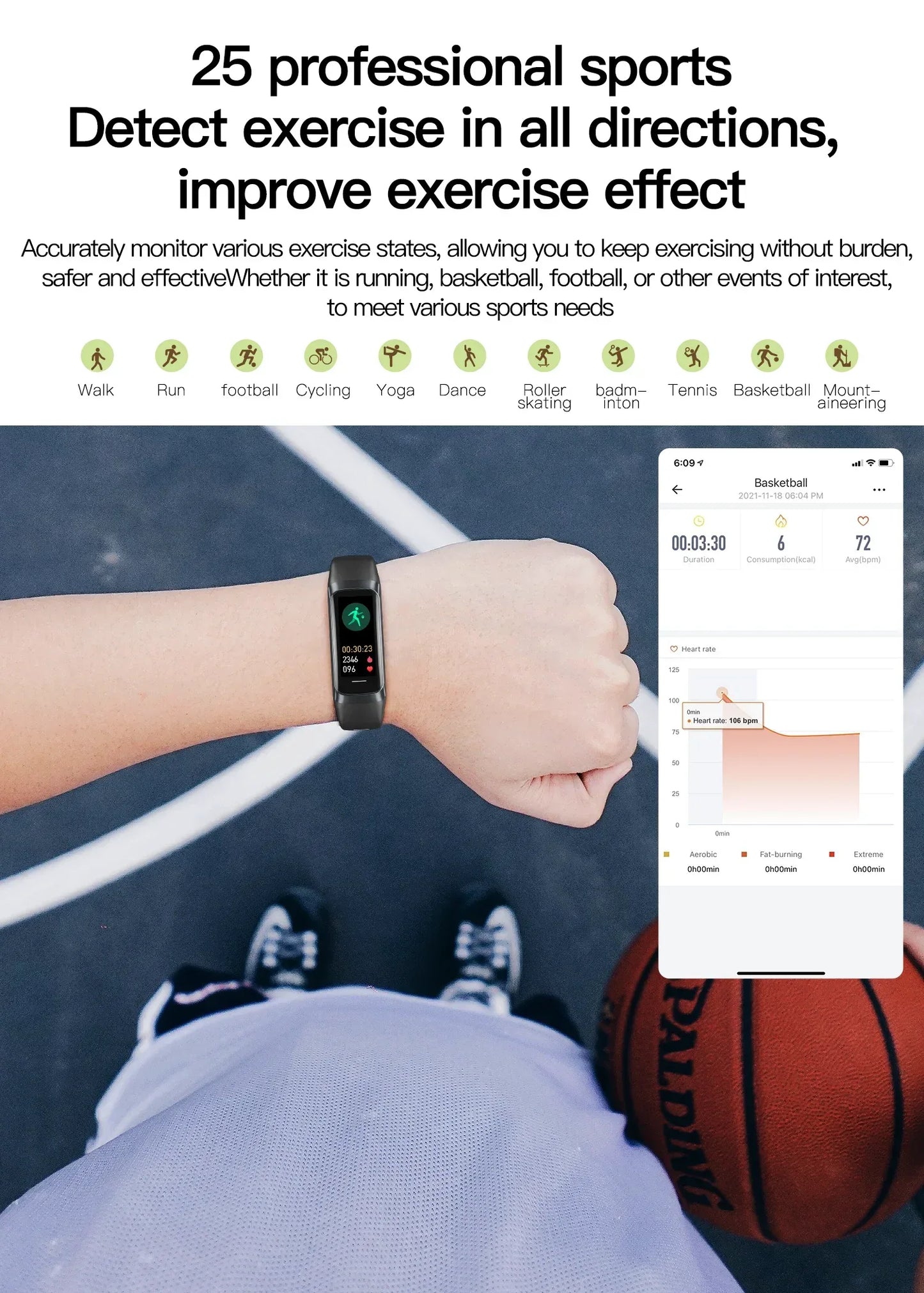 LIGE Amoled Smart Watch Men 2024 Smart Band Women Heart Rate Blood Smartwartch Waterproof Smart Bracelet Sport Fitness Tracker